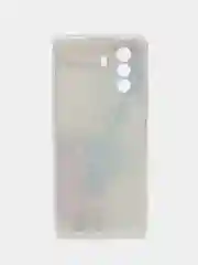 Ледяной силиконовый чехол на Huawei Nova Y70 / Хуавей Нова Y70, с рисунком, защита камеры