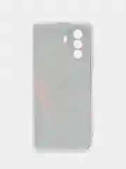 Красный силиконовый чехол на Huawei Nova Y70 / Хуавей Нова Y70, с рисунком, защита камеры