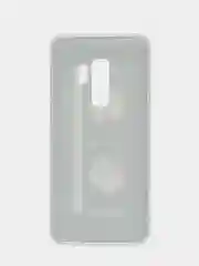 Хром силиконовый чехол на Samsung Galaxy S9 Plus / Самсунг S9 Plus с рисунком, защита камеры