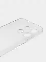 Прозрачный чехол для Infinix Note 30 силиконовый BROSCORP прозрачный с бортиком- защитой вокруг камер