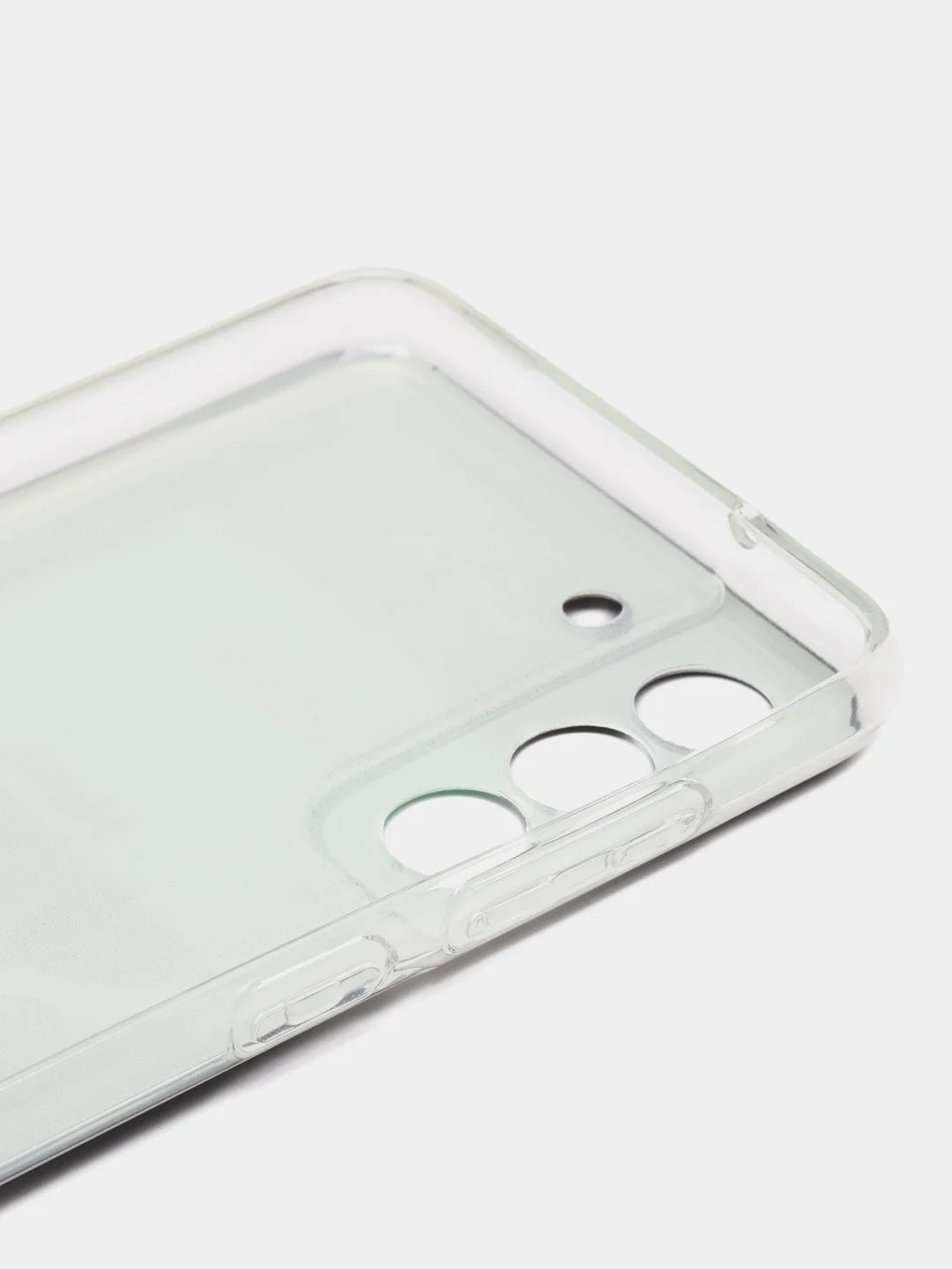 Угольный силиконовый чехол на Samsung Galaxy S21 FE / Самсунг S21 FE, с рисунком, защита камеры