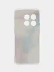 Ледяной силиконовый чехол на OnePlus 10 Pro 5G / Ван Плас 10 Про 5G с рисунком, защита камеры