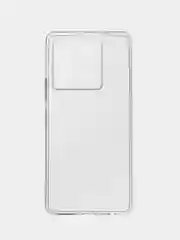 Прозрачный силиконовый чехол BROSCORP для Infinix Note 30 Pro, с защитой камер и от прилипания