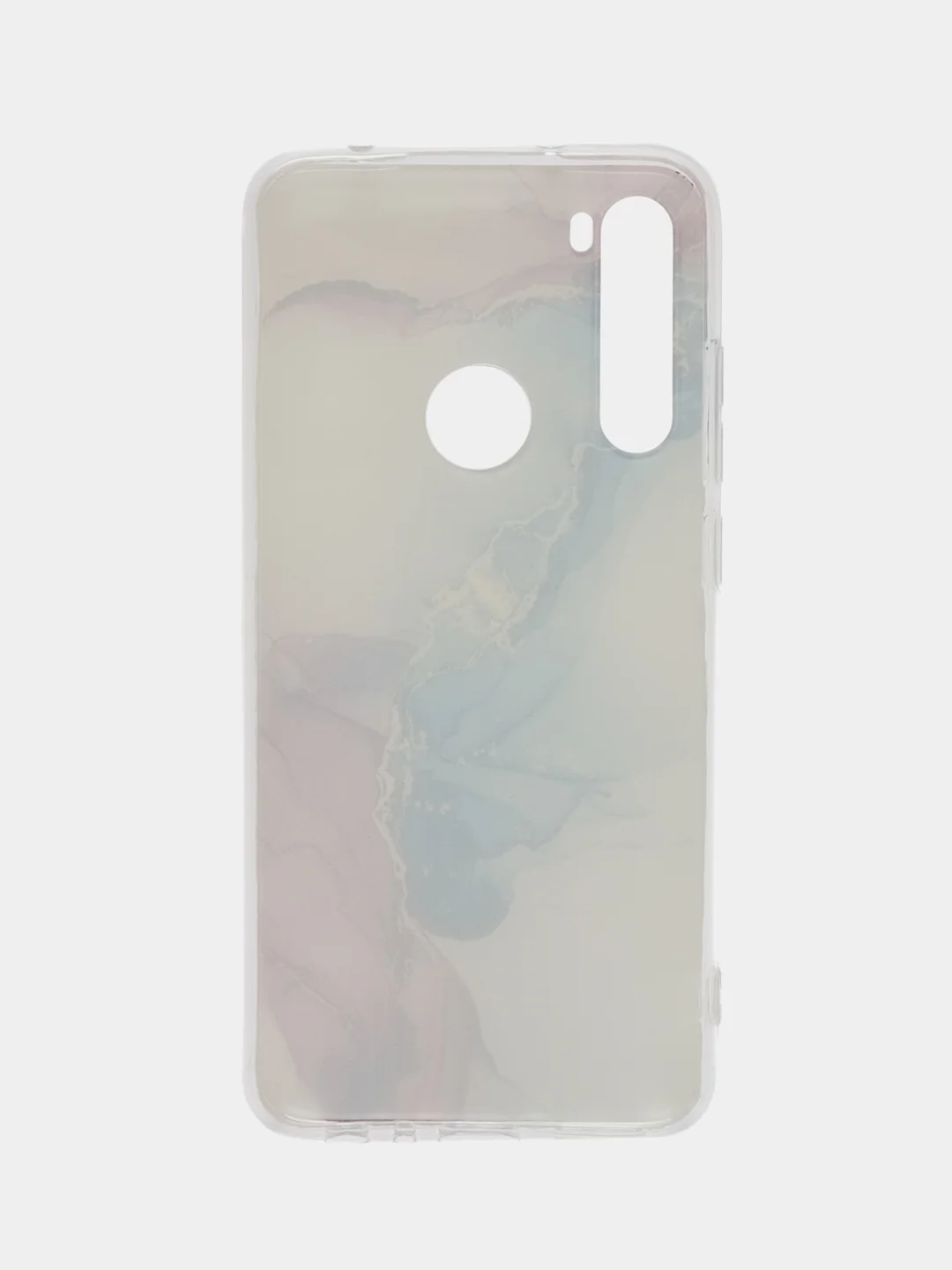 Ледяной силиконовый чехол на Xiaomi Redmi Note 8 / Сяоми Редми Нот 8 с рисунком, защита камеры