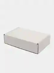 Белый картонная коробка самосборная, 20 х 13 х 5 см