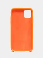 Рыжий чехол силиконовый iPhone 6/6S, 7/8/SE 2020, Plus, X/XS, XR, 11, 12, Pro, Max