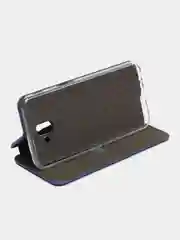 Золотой чехол книжка на Samsung Galaxy J6+ / J6 Plus, Самсунг Галакси Джи6+ / Джи6 Плюс