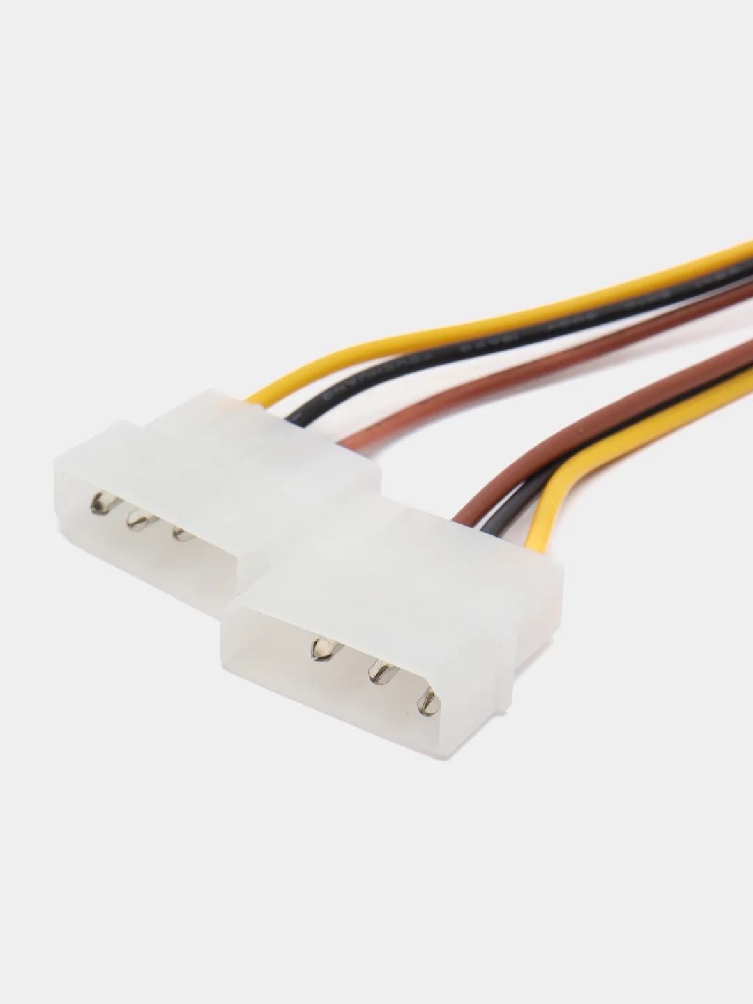 Переходник для видеокарты с 2 molex на 6 pin для компьютера, 6 пин питание