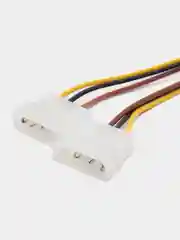 Переходник для видеокарты с 2 molex на 6 pin для компьютера, 6 пин питание
