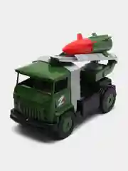 Военный автомобиль с ракетой