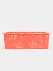 Розовый корзина для продуктов, 34 x 24 х 11 см