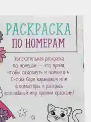 Раскраска по номерам "Страна волшебства", 16 стр., формат А4