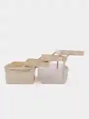 Ящик для инструмента раздвижной с 3-мя отделениями (425 х 224 х 200)