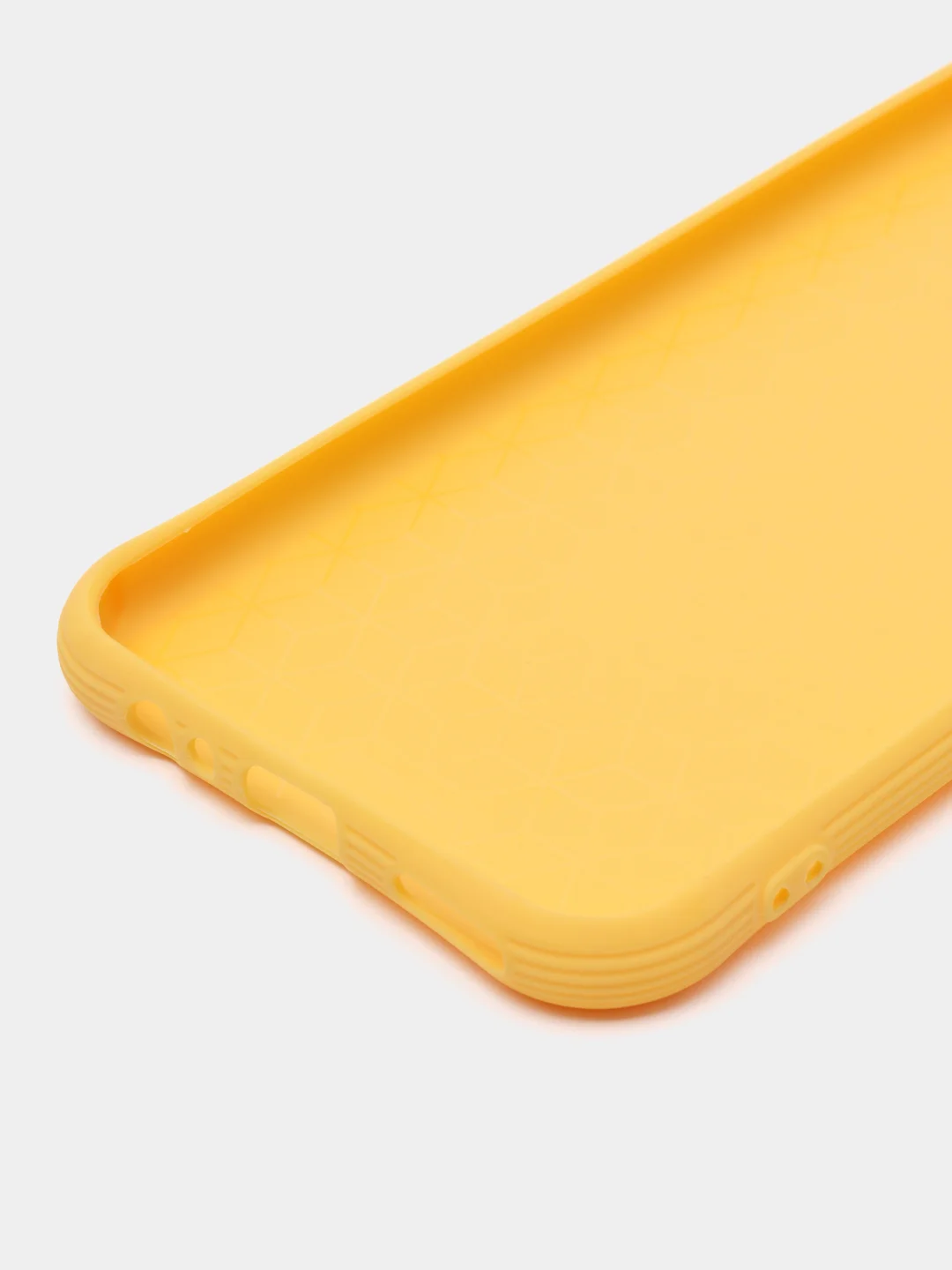 Желтый силиконовый чехол Huawei P40 Lite e Xiaomi Redmi 8/Note 7/8T/Samsung A50/A31/A11/A01/A41