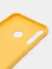 Желтый силиконовый чехол Huawei P40 Lite e Xiaomi Redmi 8/Note 7/8T/Samsung A50/A31/A11/A01/A41