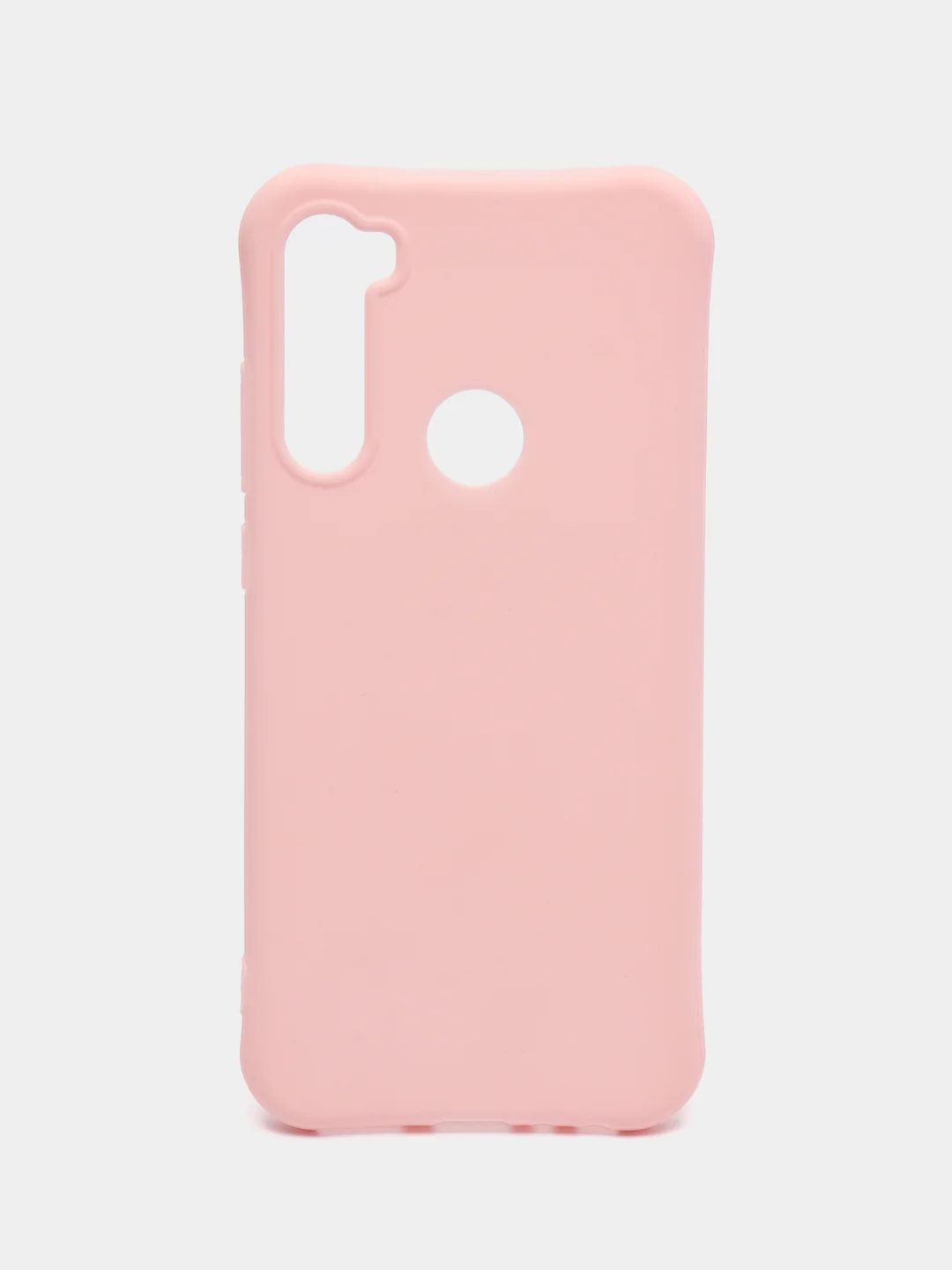 Розовый силиконовый чехол Huawei P40 Lite e Xiaomi Redmi 8/Note 7/8T/Samsung A50/A31/A11/A01/A41