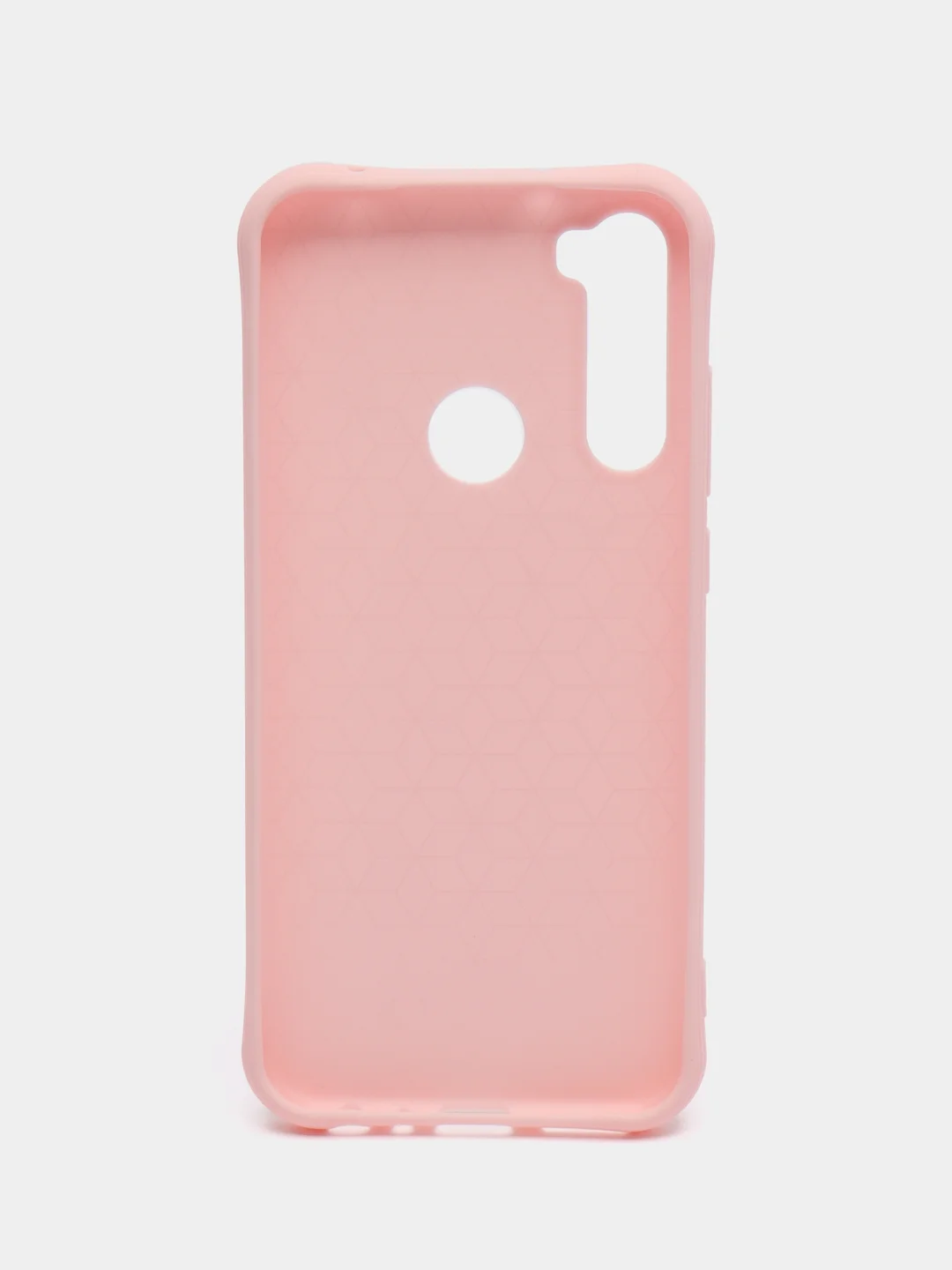 Розовый силиконовый чехол Huawei P40 Lite e Xiaomi Redmi 8/Note 7/8T/Samsung A50/A31/A11/A01/A41