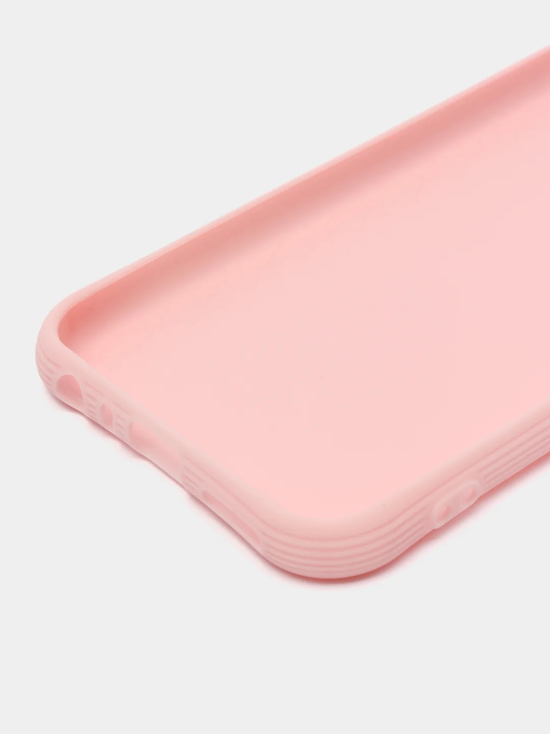 Розовый силиконовый чехол Huawei P40 Lite e Xiaomi Redmi 8/Note 7/8T/Samsung A50/A31/A11/A01/A41