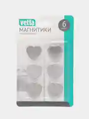 Магнитики на холодильник, 25 х 3 мм, 6 штук