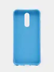 Голубой силиконовый чехол Huawei P40 Lite e Xiaomi Redmi 8/Note 7/8T/Samsung A50/A31/A11/A01/A41