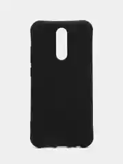 Черный силиконовый чехол Huawei P40 Lite e Xiaomi Redmi 8/Note 7/8T/Samsung A50/A31/A11/A01/A41