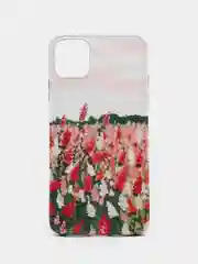 Белый силиконовый чехол с рисунком iPhone 11 Pro Max, XS, XR