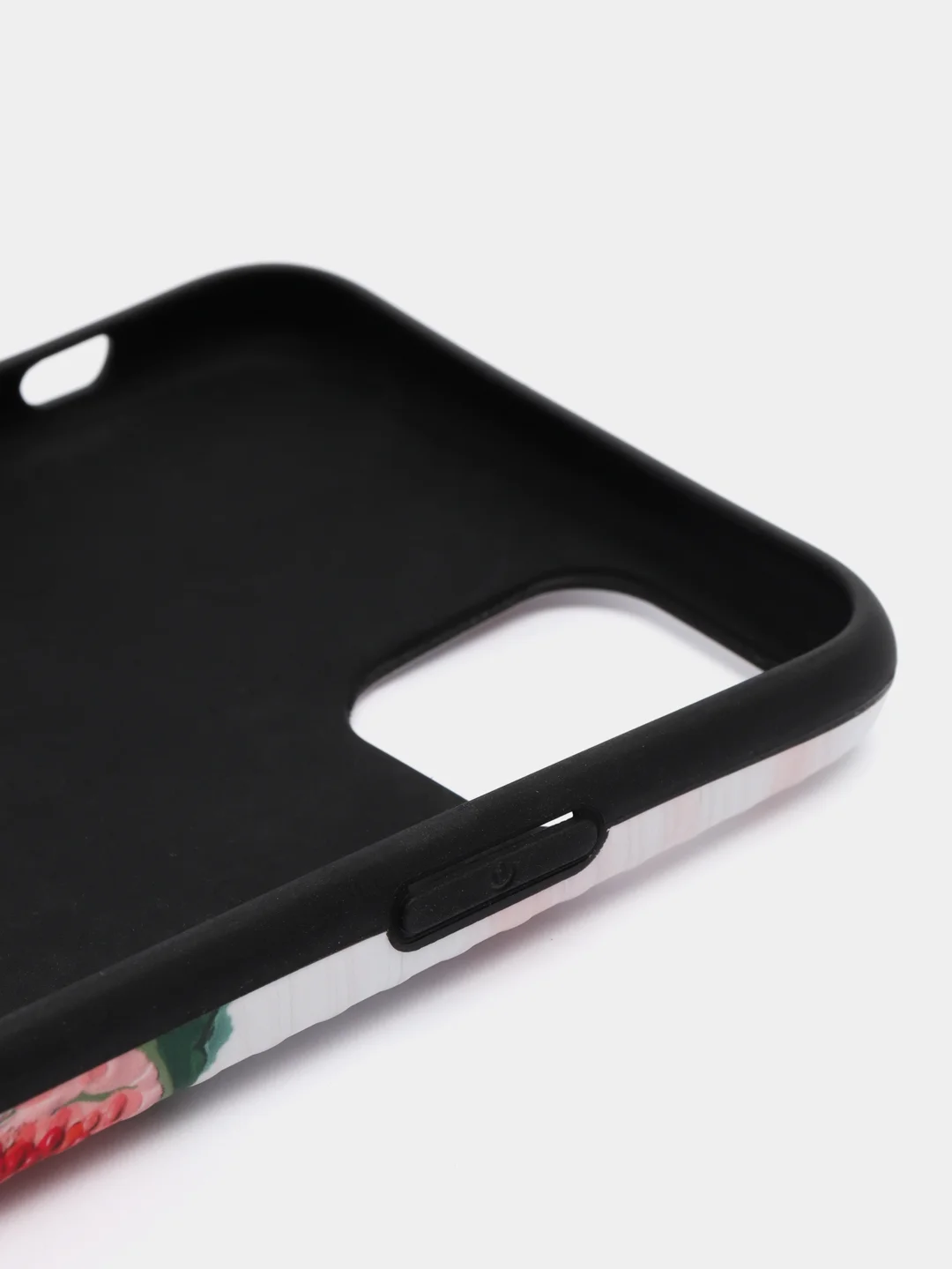 Белый силиконовый чехол с рисунком iPhone 11 Pro Max, XS, XR