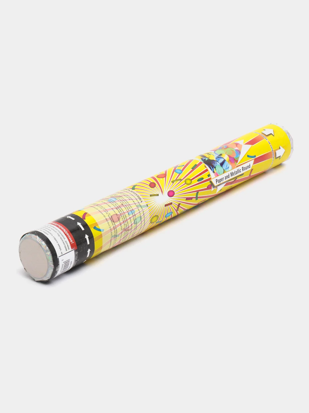 Хлопушка Paper and Metalic Round 40 см
