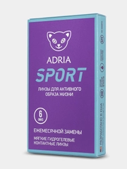 Контактные линзы Adria Sport (6 линз) 8,6/ 14,2/ (-1,00) - (-6,00)