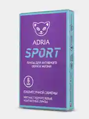 Контактные линзы Adria Sport (6 линз) 8,6/ 14,2/ (-1,00) - (-6,00)