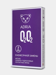 Контактные линзы Adria O2O2 (2 линзы) 8,6/ 14,2/ (-1,00) - (-10,00)