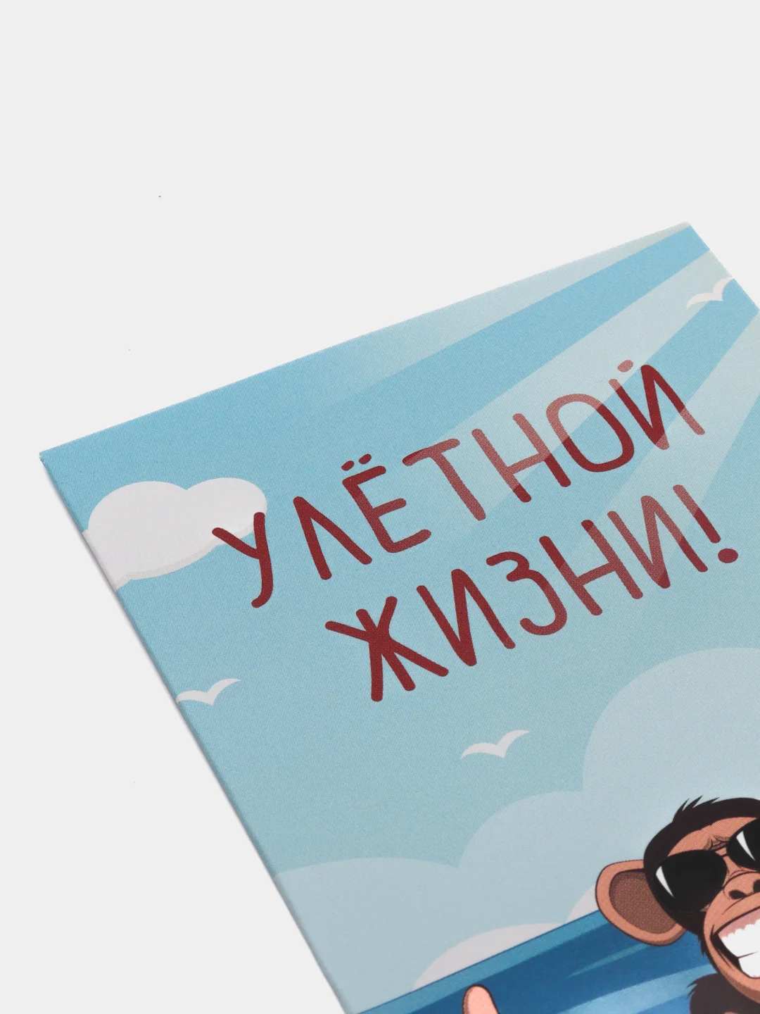 Голубой конверт для денег подарочный, 8 видов