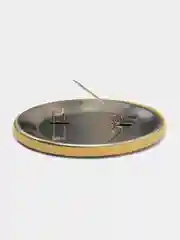 Серый металлик аниме значки Genshin Impact, 56 мм