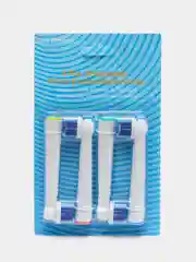 Синий меланж насадки сменные для электрической зубной щетки Oral-B, Braun (Орал-Би, Браун)