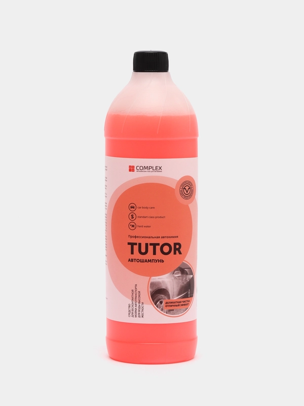 Бесконтактный автошампунь для воды высокой жесткости Complex Tutor, 1 л, концентрат