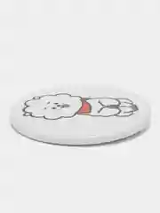 Бежевый к-поп значки "BT21", 56 мм
