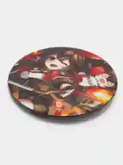 Ледяной аниме значки Genshin Impact, 56 мм