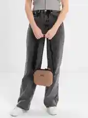 Шоколадный сумка через плечо, женская