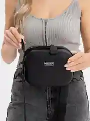 Черный сумка через плечо, женская