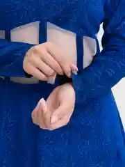 Синий платье праздничное женское