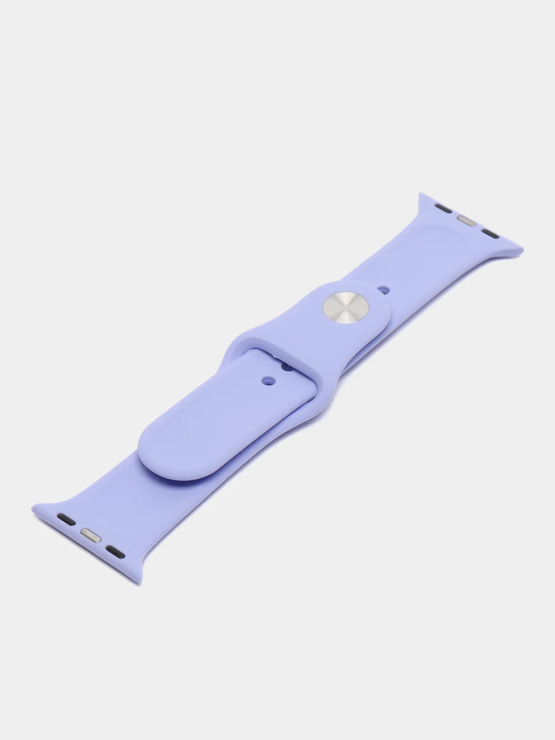 Лавандовый силиконовые ремешки для Apple Watch 38/40/41 мм, 42/44/45 мм