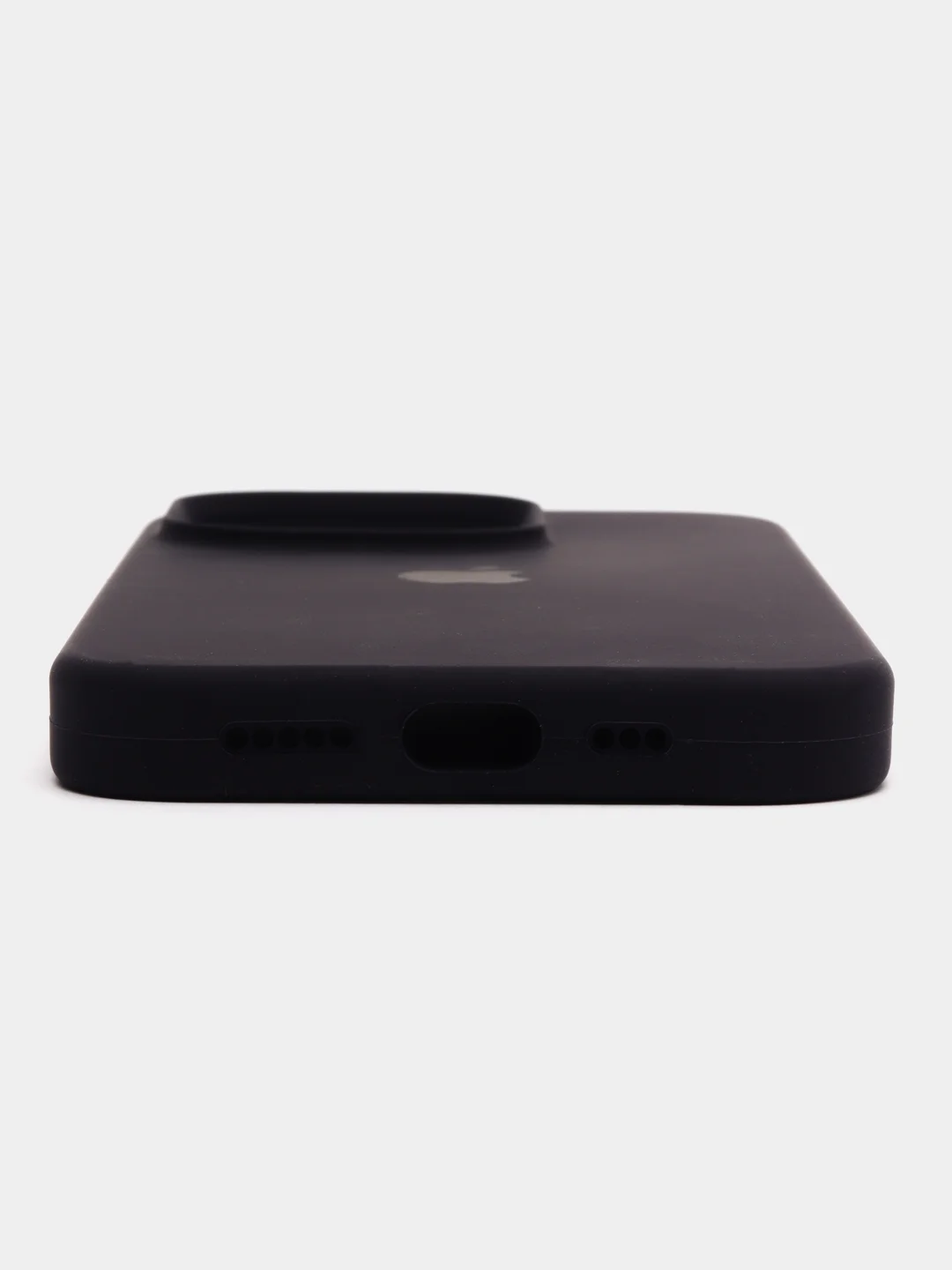Тёмно-бордовый чехол Silicone Case для iPhone 14, 14 Pro, 14 Plus, 14 Pro Max, с закрытым низом