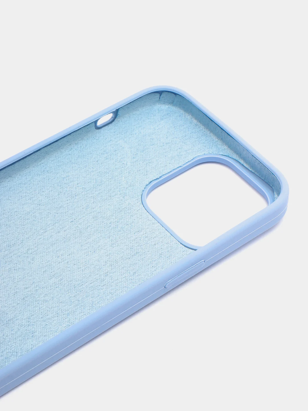 Ледяной чехол Silicone Case для iPhone 14, 14 Pro, 14 Plus, 14 Pro Max, с закрытым низом
