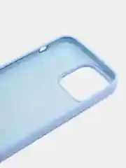 Ледяной чехол Silicone Case для iPhone 14, 14 Pro, 14 Plus, 14 Pro Max, с закрытым низом