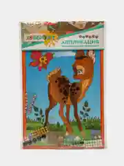 Аппликация жемчужными стразами, 33*22 см