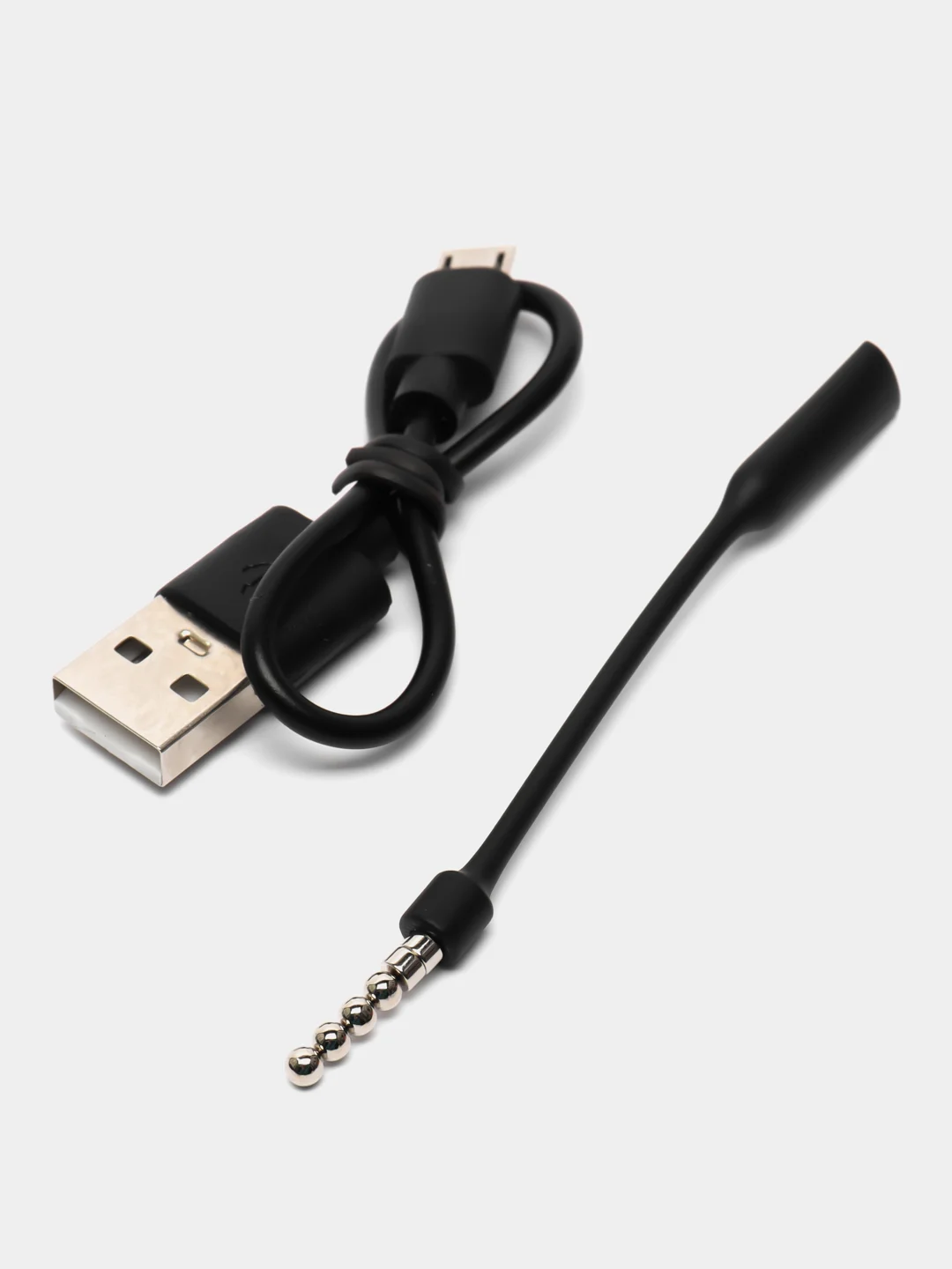 Черный магнитный микронаушник Help-Ear Bluetooth, с выведенным микрофоном