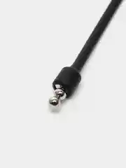 Черный микронаушник магнитный Help-Ear Crona Lite проводной, на батарейке, встроенный микрофон