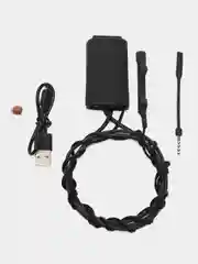 Черный микронаушник магнитный Help-Ear Power Bluetooth, беспроводной, на аккумуляторе