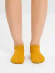 Желтый носки короткие