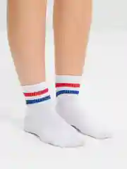 Синий носки хлопковые спортивные